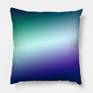 blue white green texture art Pillow