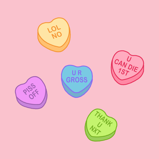 Conversation Hearts - Rudy Sticker Pack - Valentines Day by NOSSIKKO