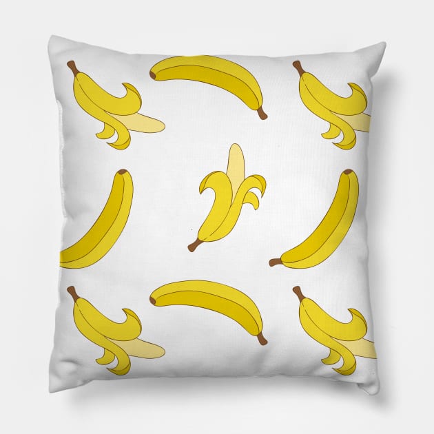 Bananas Pillow by GeneralDesignStudio