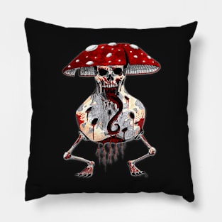 Evil Mushroom Pillow