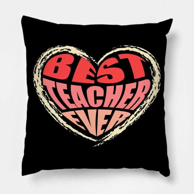 Best tescher ever, best homeschool teacher ever cool - gift Pillow by Lekrock Shop