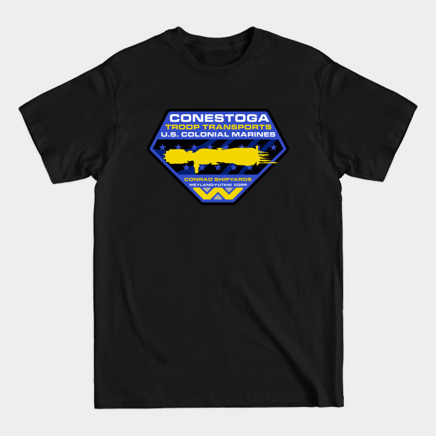 Discover Conestoga Color Large - Aliens - T-Shirt