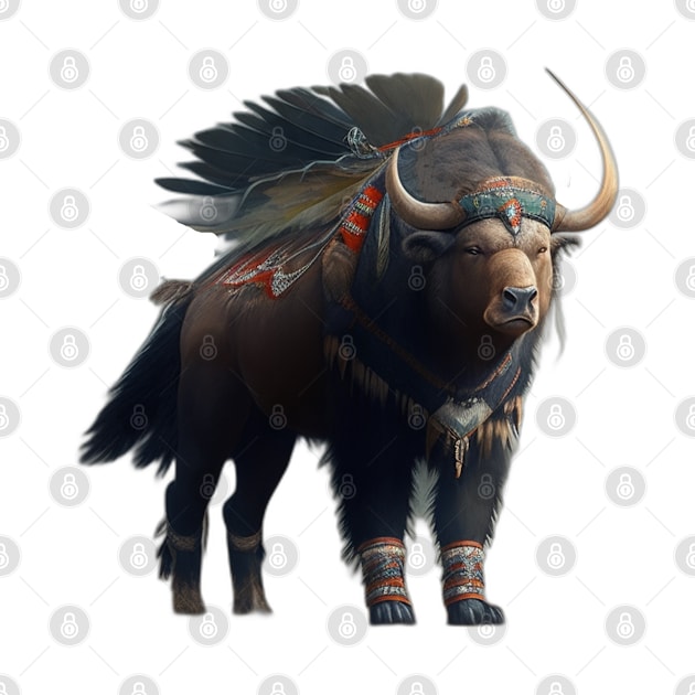 Bison by Moulezitouna