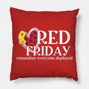 RED Friday - Stars and Hearts Pillow