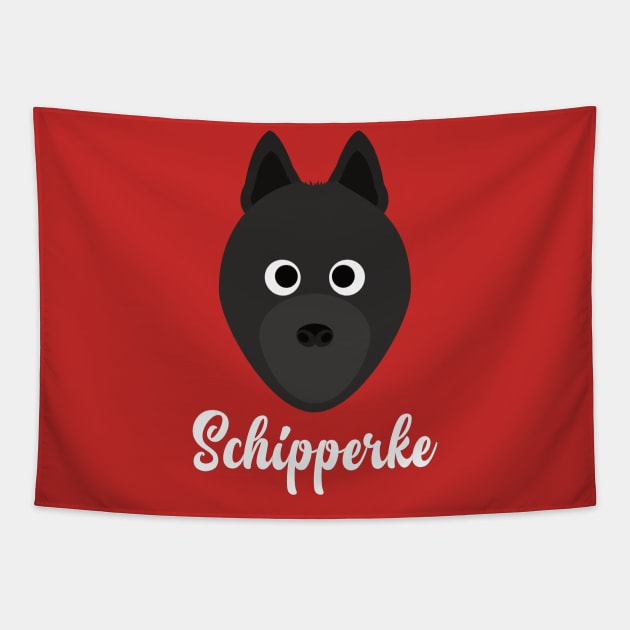 Schipperke Tapestry by DoggyStyles