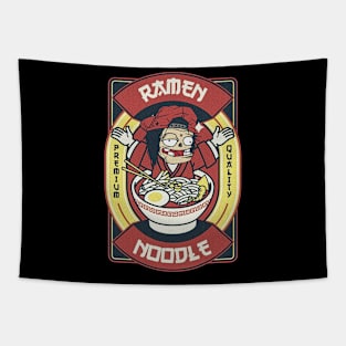 RAMEN NOODLES PREMIUM QUALITY /// CARTOON AESTHETIC DESIGNS Tapestry