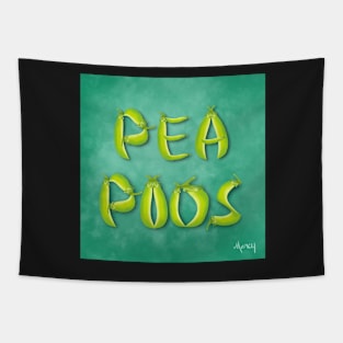 Pea Pods Tapestry