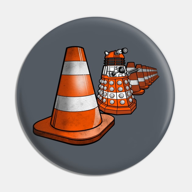 Deadly Cone Pin by RubyRed