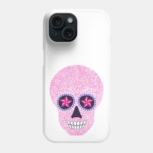 Day of the Dead Skull Pink Phone Case