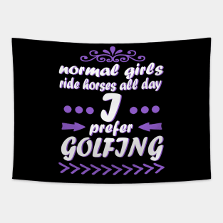 Golf Golfing Hole in One Golfer Golf Course Tapestry