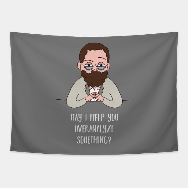 Professor Introvert Tapestry by krimons