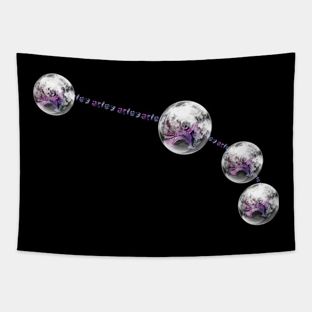 New Aries zodiac constellation Tapestry by INDONESIA68