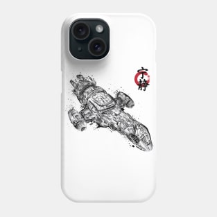 Serenity sumi-e Phone Case