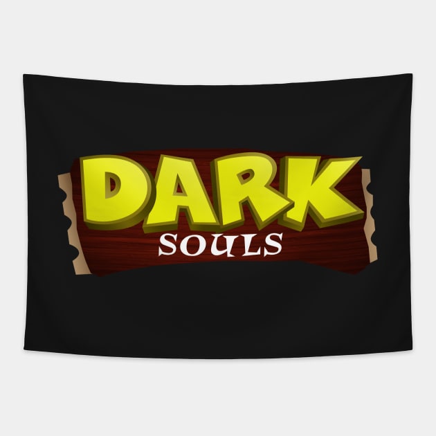 DARK SOULS - WOAH edition Tapestry by miqwib