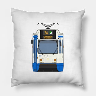 Amsterdam Tram Pillow