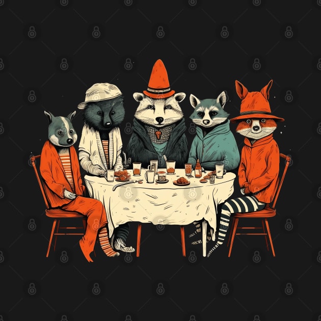 Awkward Animals Costume Party by origato