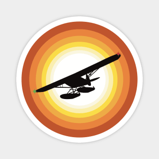 Seaplane Sunrise Magnet