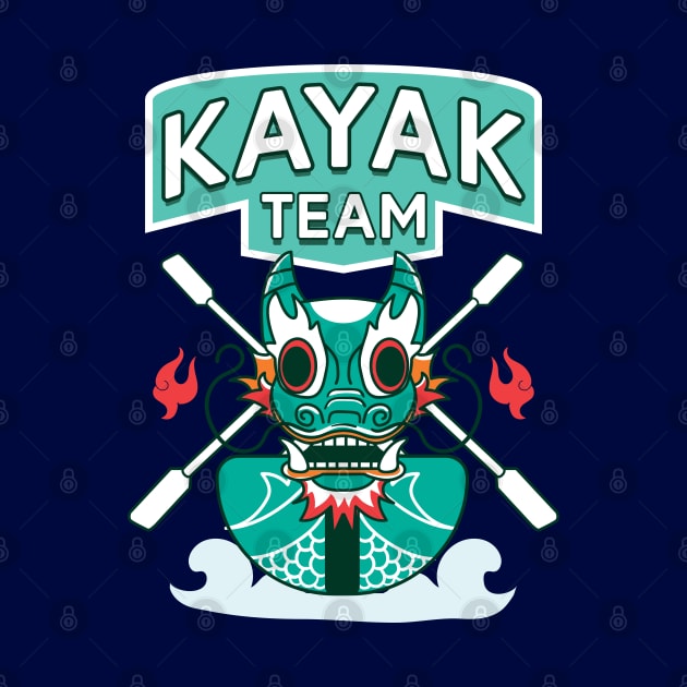 Kayak team by ArtStopCreative