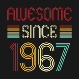 Vintage Awesome Since 1967 T-Shirt