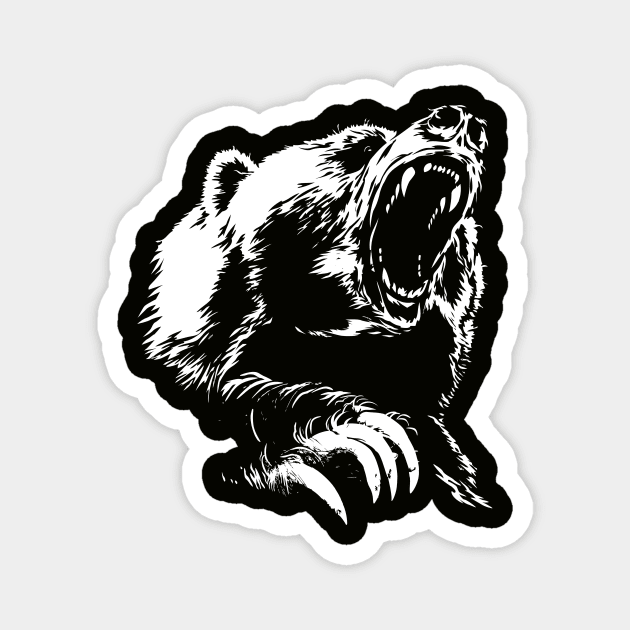 bear Magnet by ThyShirtProject - Affiliate