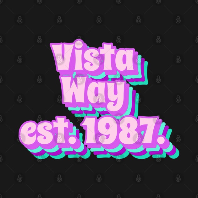 80's Retro Vista Way by pixiedustparadise