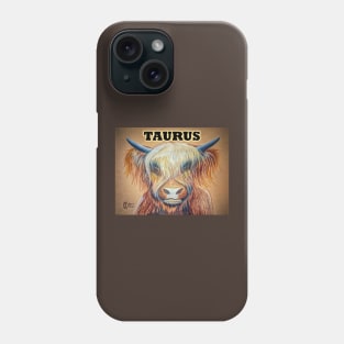 Taurus the Bull zodiac sign Phone Case