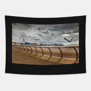 Blackpool beach Tapestry