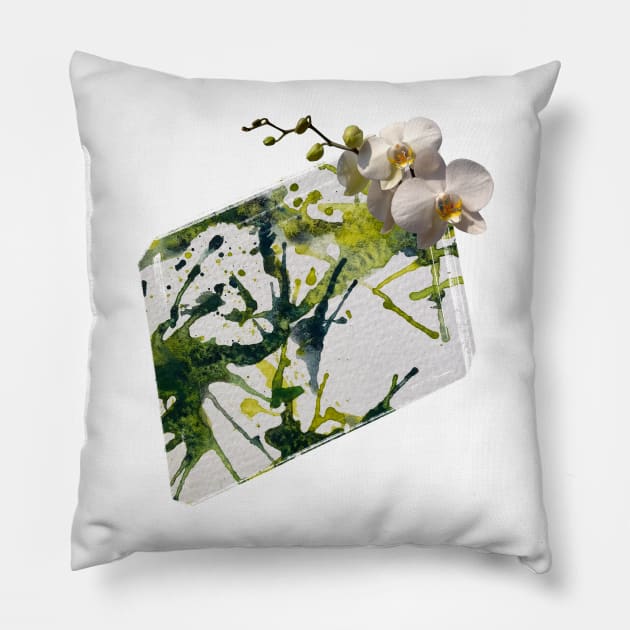 Spring Musings - Orchid Pillow by Musings Home Decor