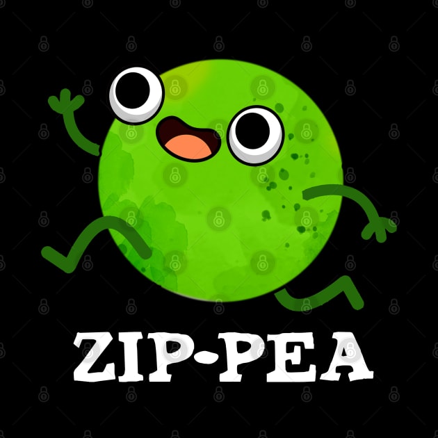 Zip-pea Cute Zippy Pea Pun by punnybone