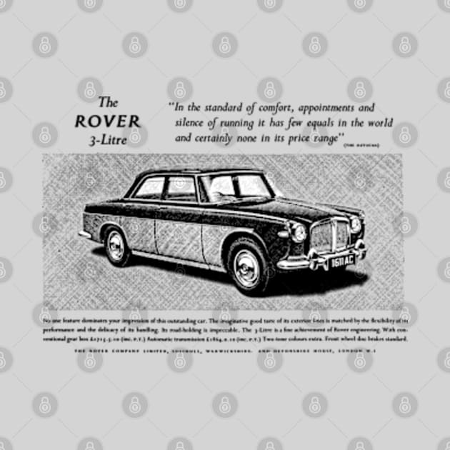 ROVER P5 3-litre - advert by Throwback Motors