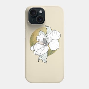 The Magnolia and the Snail Phone Case