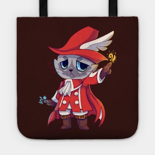 Red mage Fantasy Cat Tote