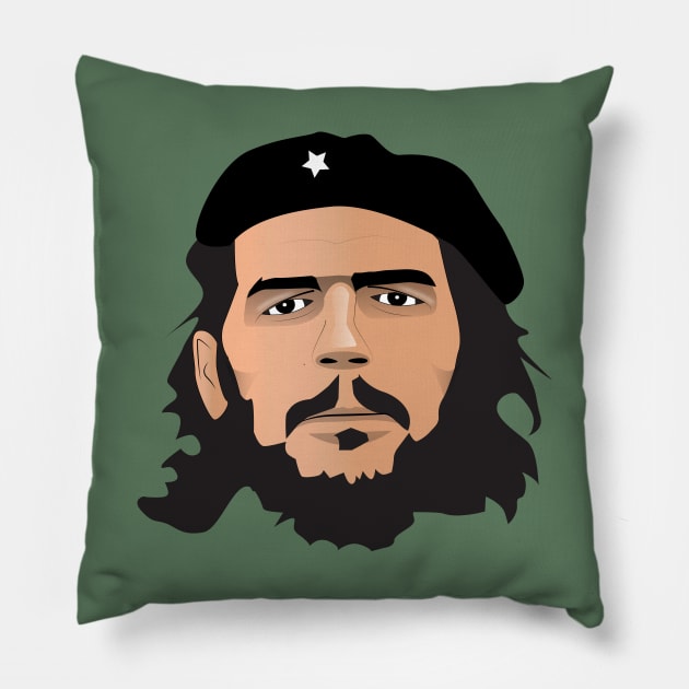 Che guevara T shirt Pillow by Elcaiman7