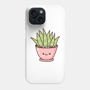 Pink Pot Cute Kawaii Succulent Desert Cactus Phone Case