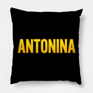 Antonina Name Pillow