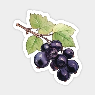 Blackcurrant Pastel Art Magnet