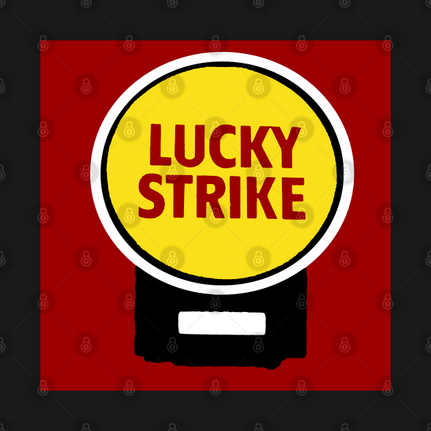 LUCKY STRIKE VINTAGE SIGN by Overthetopsm