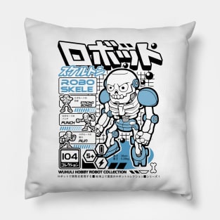 Robo Skeleton Pillow