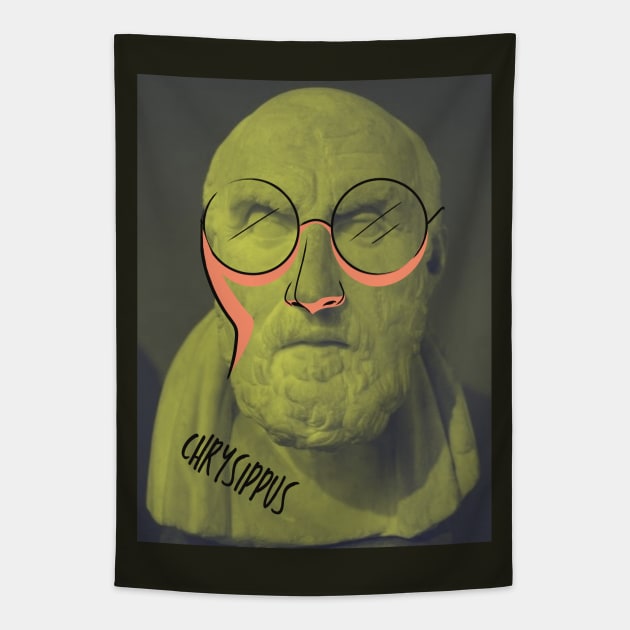 CHRYSIPPUS - Swaggy version Tapestry by PHILOSOPHY SWAGS