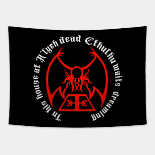 Cthulhu Sigil Tapestry