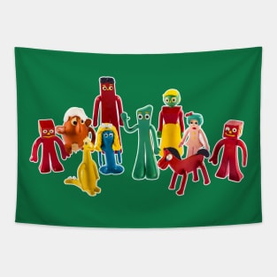 Claymation Classics Tapestry