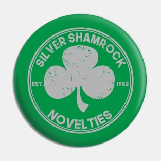 Silver Shamrock Novelties Pin