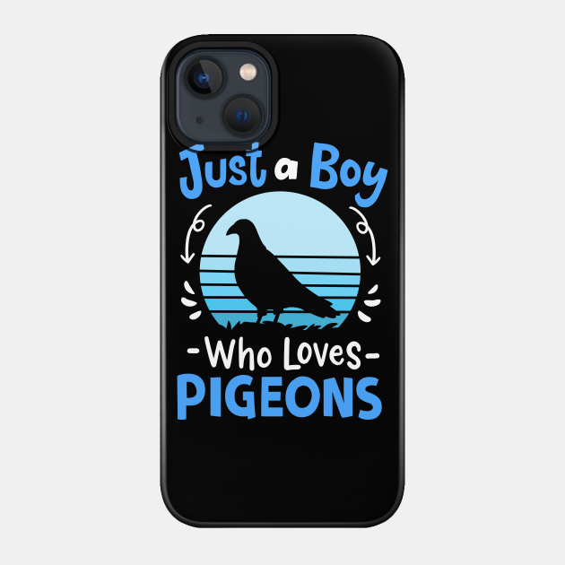 Pigeon Bird Lover Retro - Pigeon - Phone Case