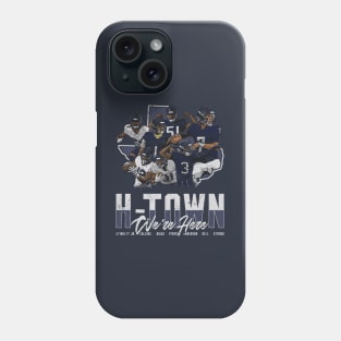 Houston Football H-Town We're Here 2024 Phone Case