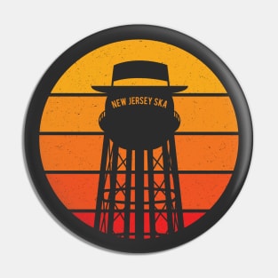 New Jersey Ska Water Tower Pin