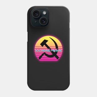 Communism Vaporwave (Broadway)| Karl Marx| Vladimir Lenin| Communism| Phone Case