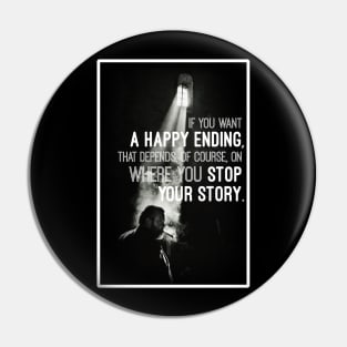 Orson Welles Quote Pin