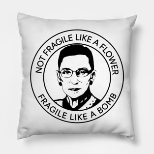 Ruth Bader Ginsburg Pillow