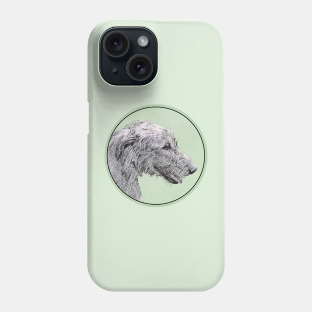 Irish Wolfhound Phone Case by Alpen Designs