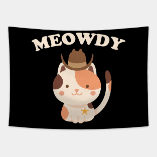 Meowdy Tapestry